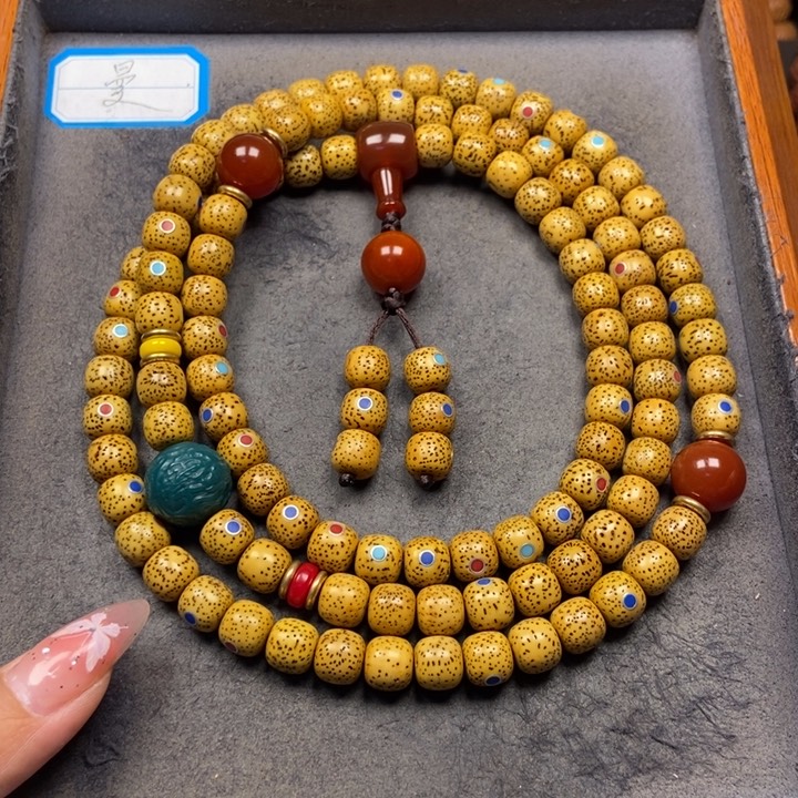 星月菩提吊坠菩提