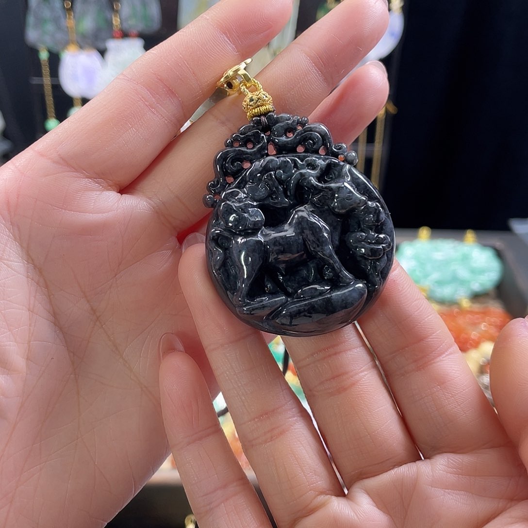 翡翠戒指未镶嵌代编织