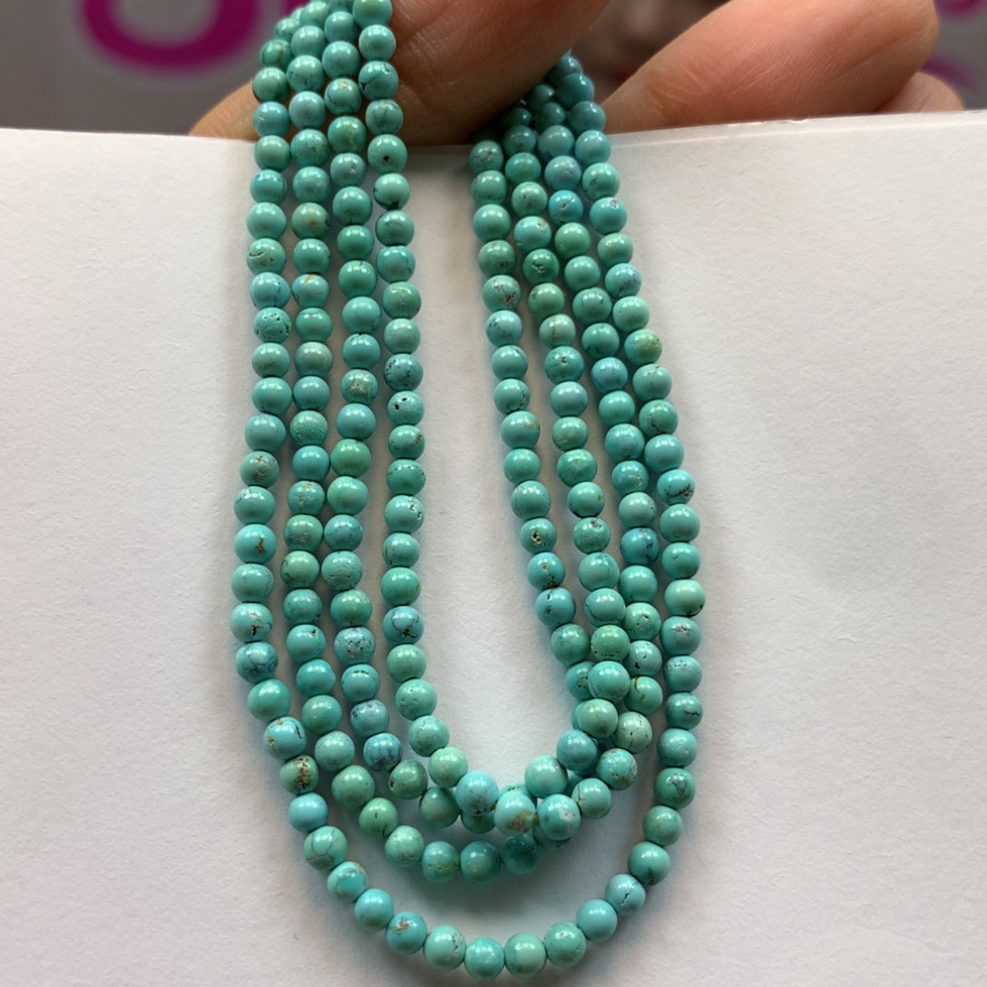 绿松石长链未镶嵌