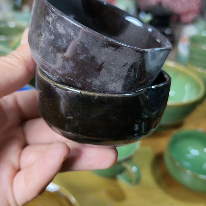 瓷片磁州窑五厂盘碗壶杯