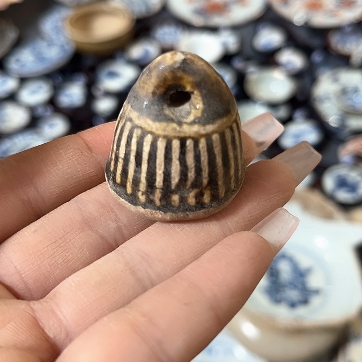 瓷片瓷片茶托喝茶非常不错