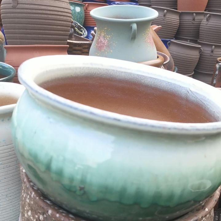 红陶口30高18瑕疵