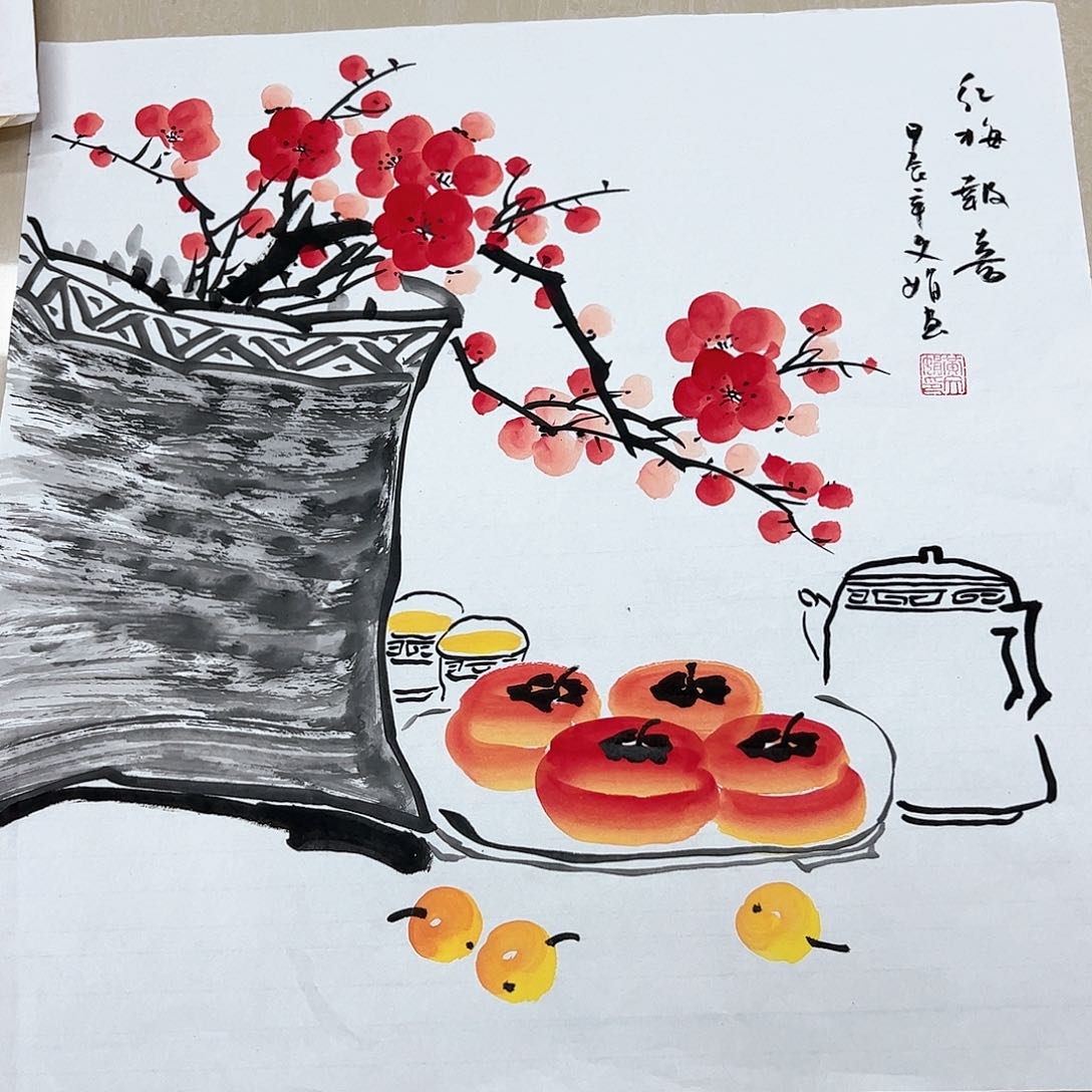 国画精品国画作品