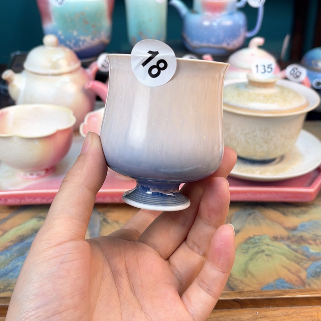 杯景德镇高温颜色釉