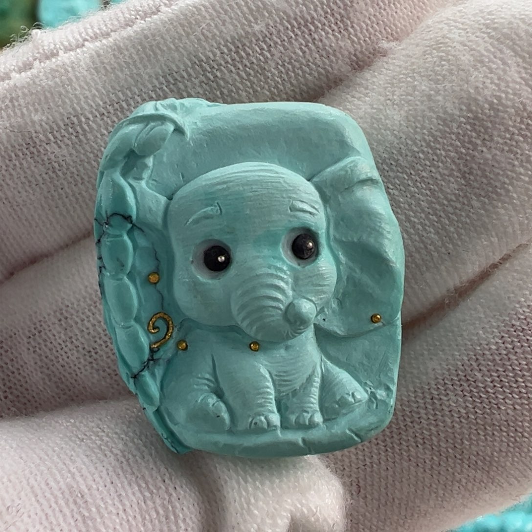 未镶嵌绿松石配饰