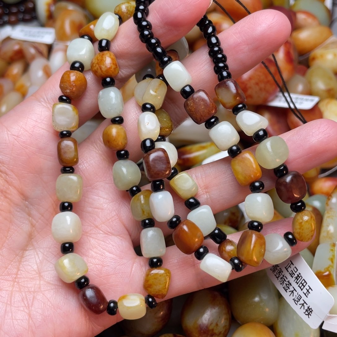 和田玉手链未镶嵌