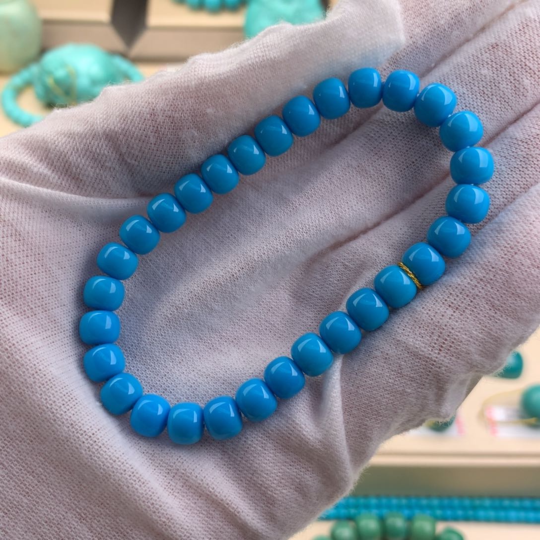 绿松石珠宝奇石未镶嵌善**念