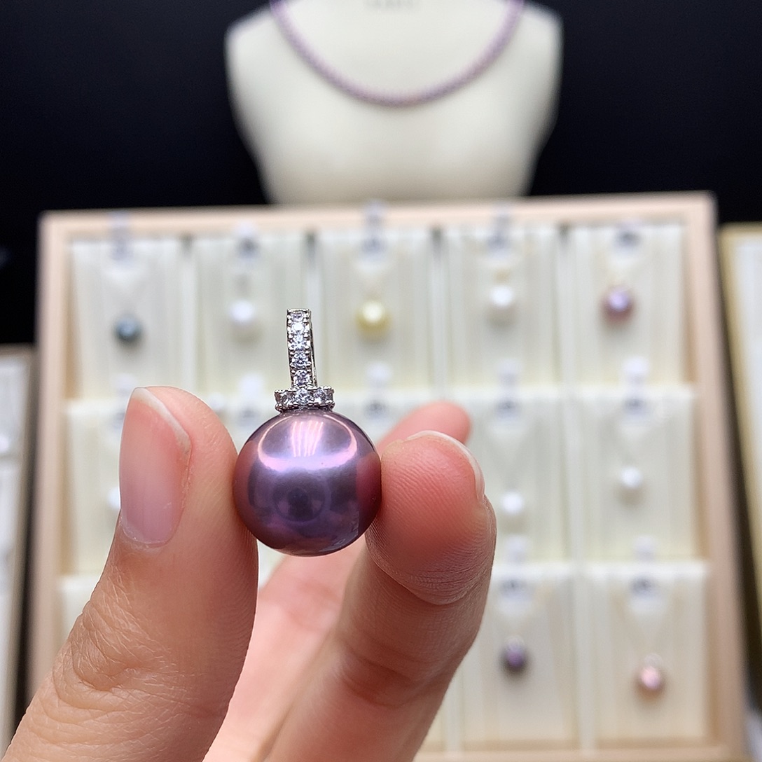 淡水珍珠颈饰合金