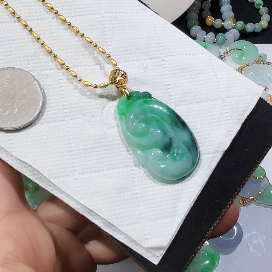 翡翠吊坠(不含链)未镶嵌