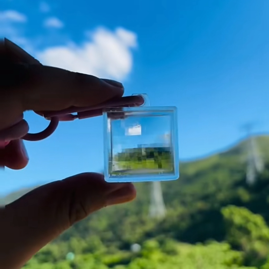 我的世界像素滤镜方块拍照风景出片包包挂件礼物万物皆可拼豆视角