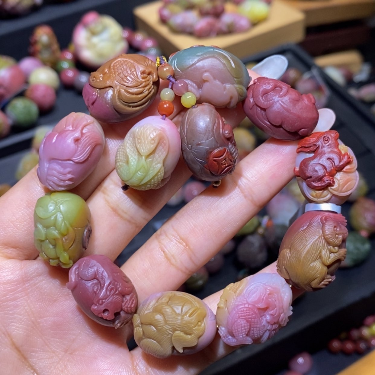 【闪购商品】玛瑙/玉髓手串未镶嵌盐源玛瑙