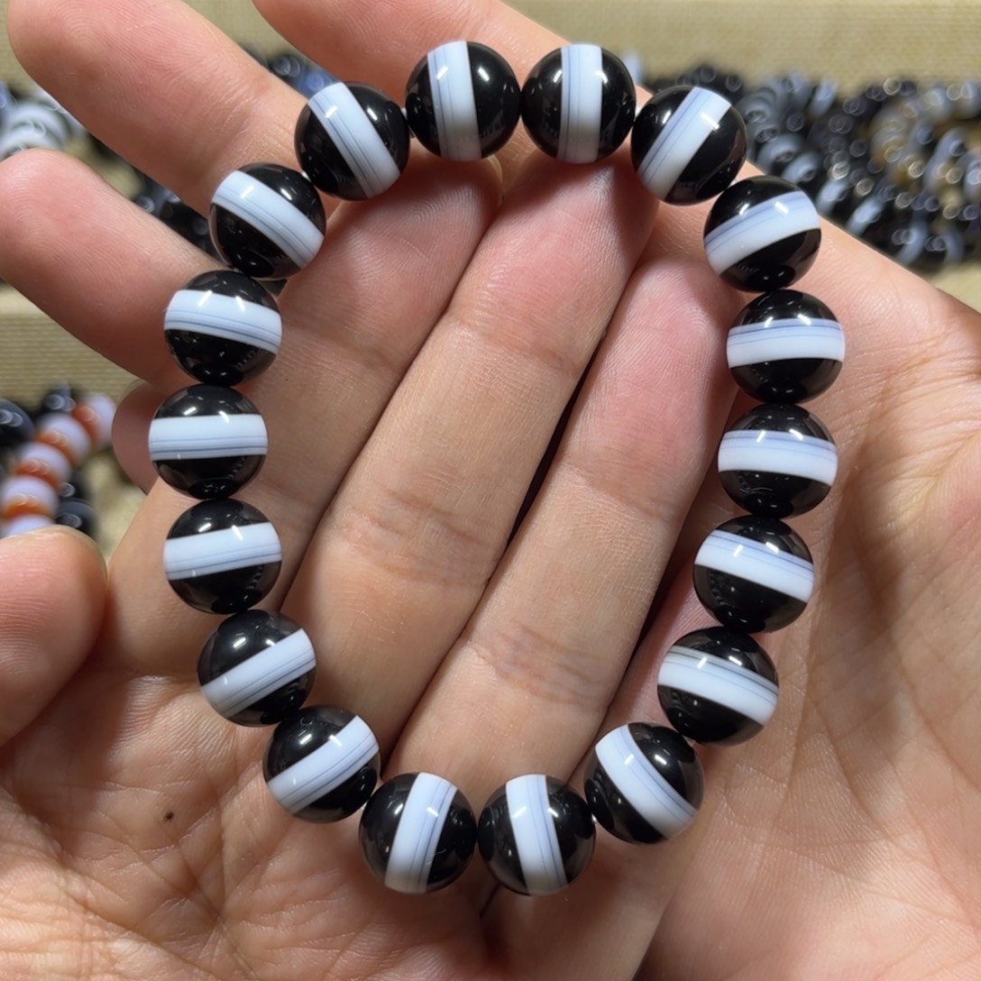 玛瑙/玉髓未镶嵌手链