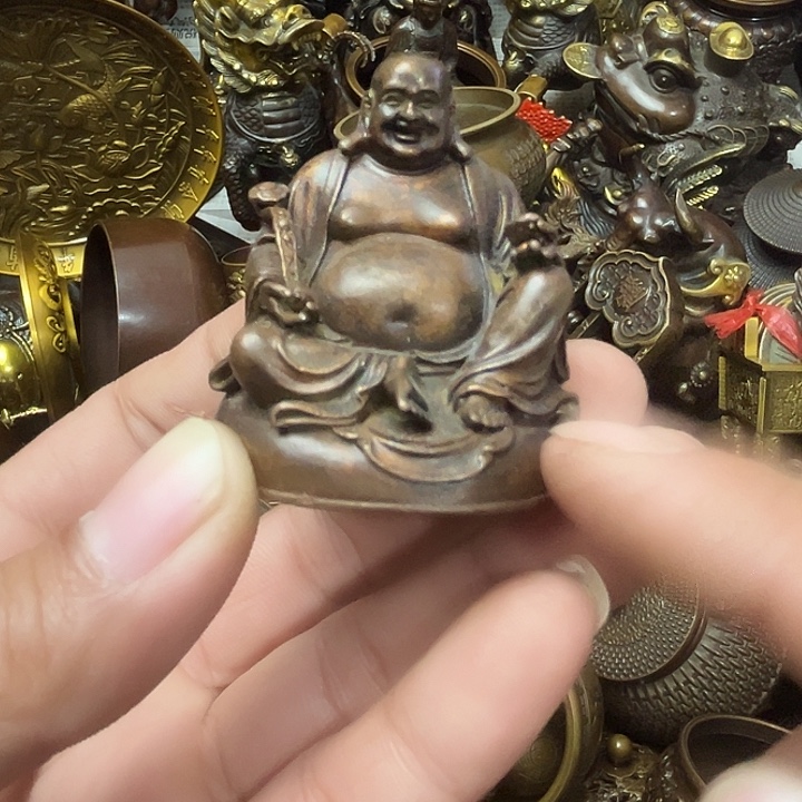 顺顺利利，铜铜器摆件