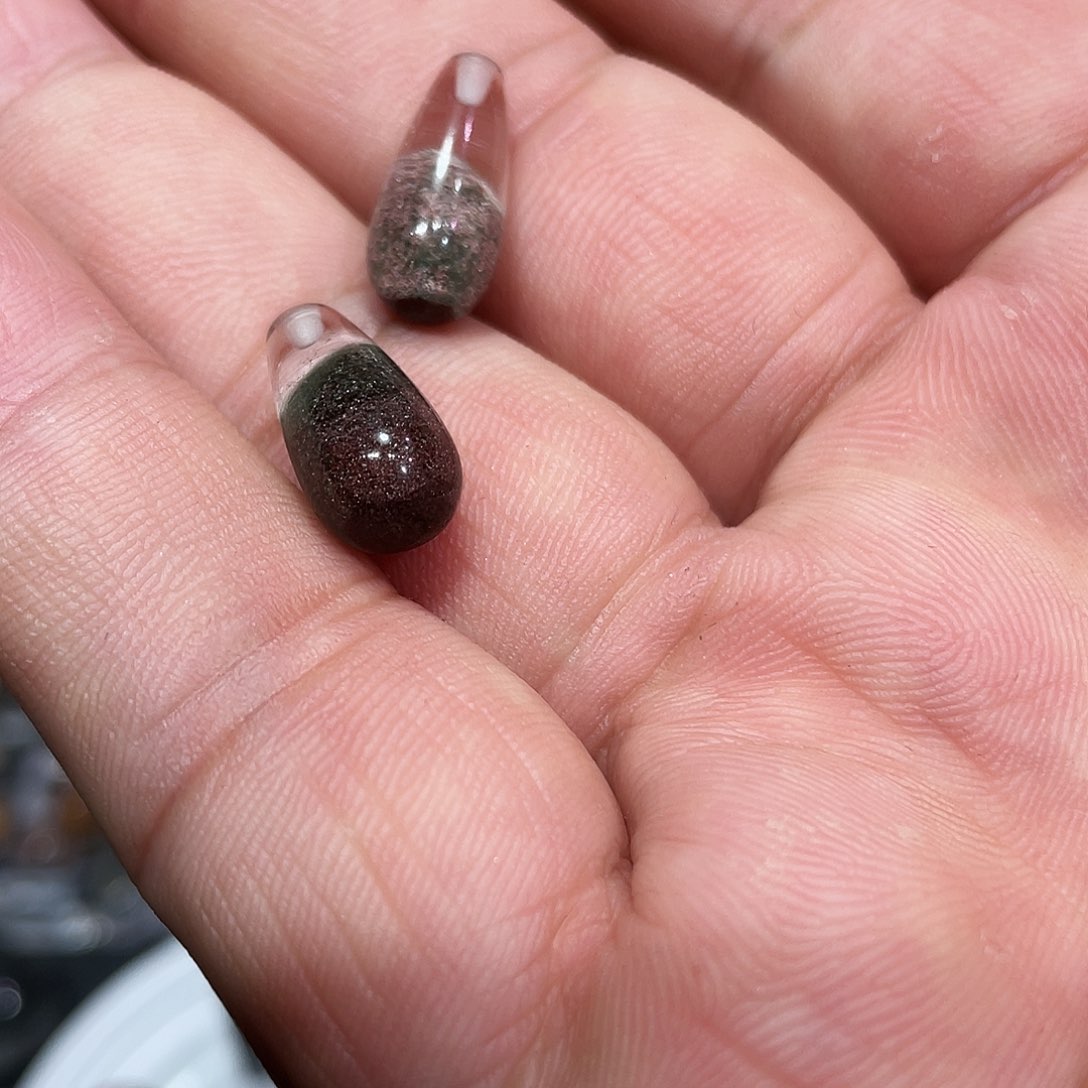 水晶天然水晶未镶嵌夹*狗