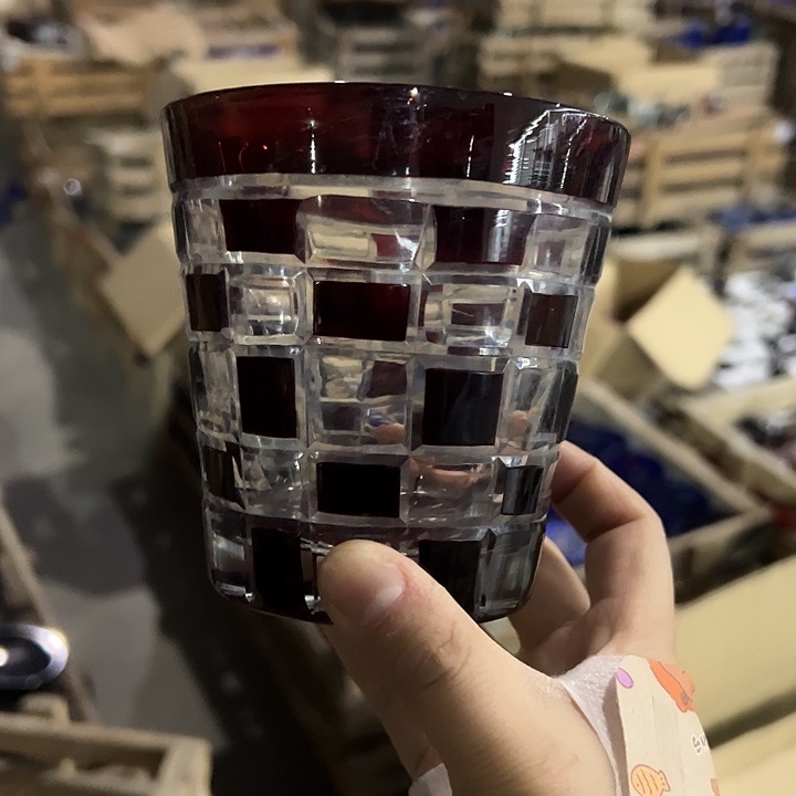 水晶玻璃手柄款微瑕一个