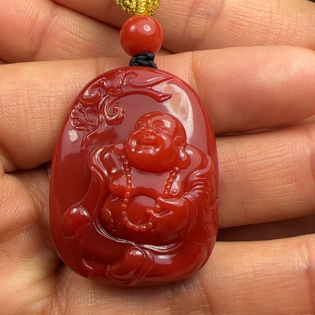 未镶嵌吊坠南红玛瑙