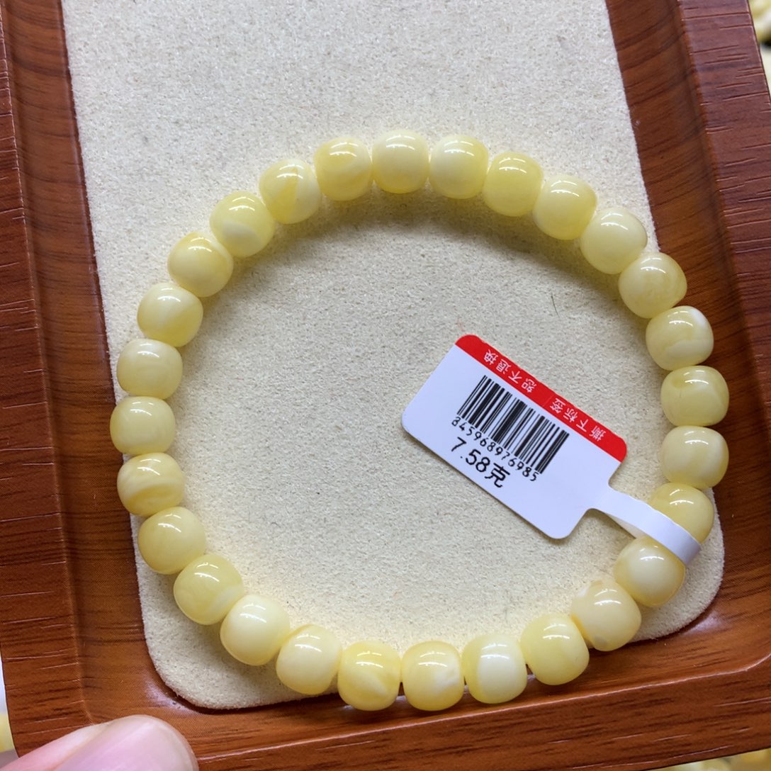 萍***@蜜蜡未镶嵌手链蜜蜡