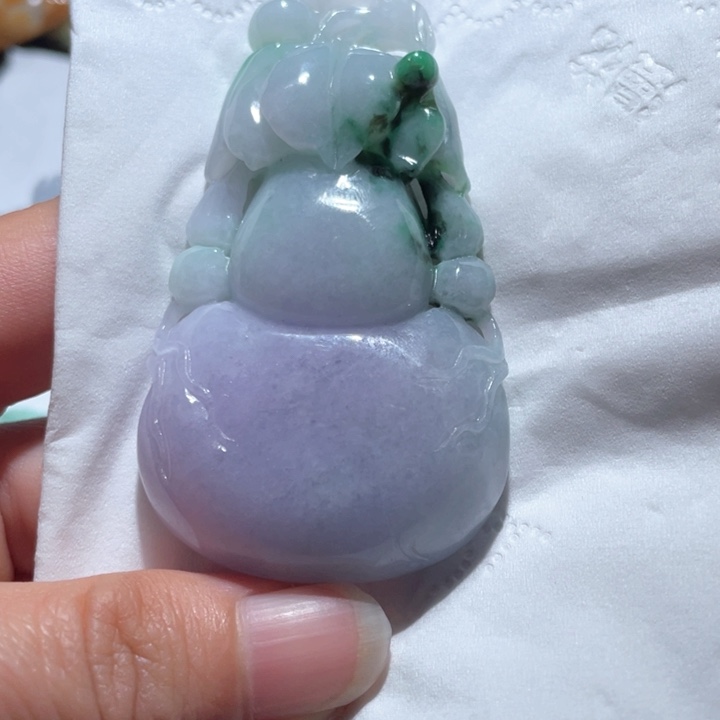 翡翠未镶嵌颈饰天然