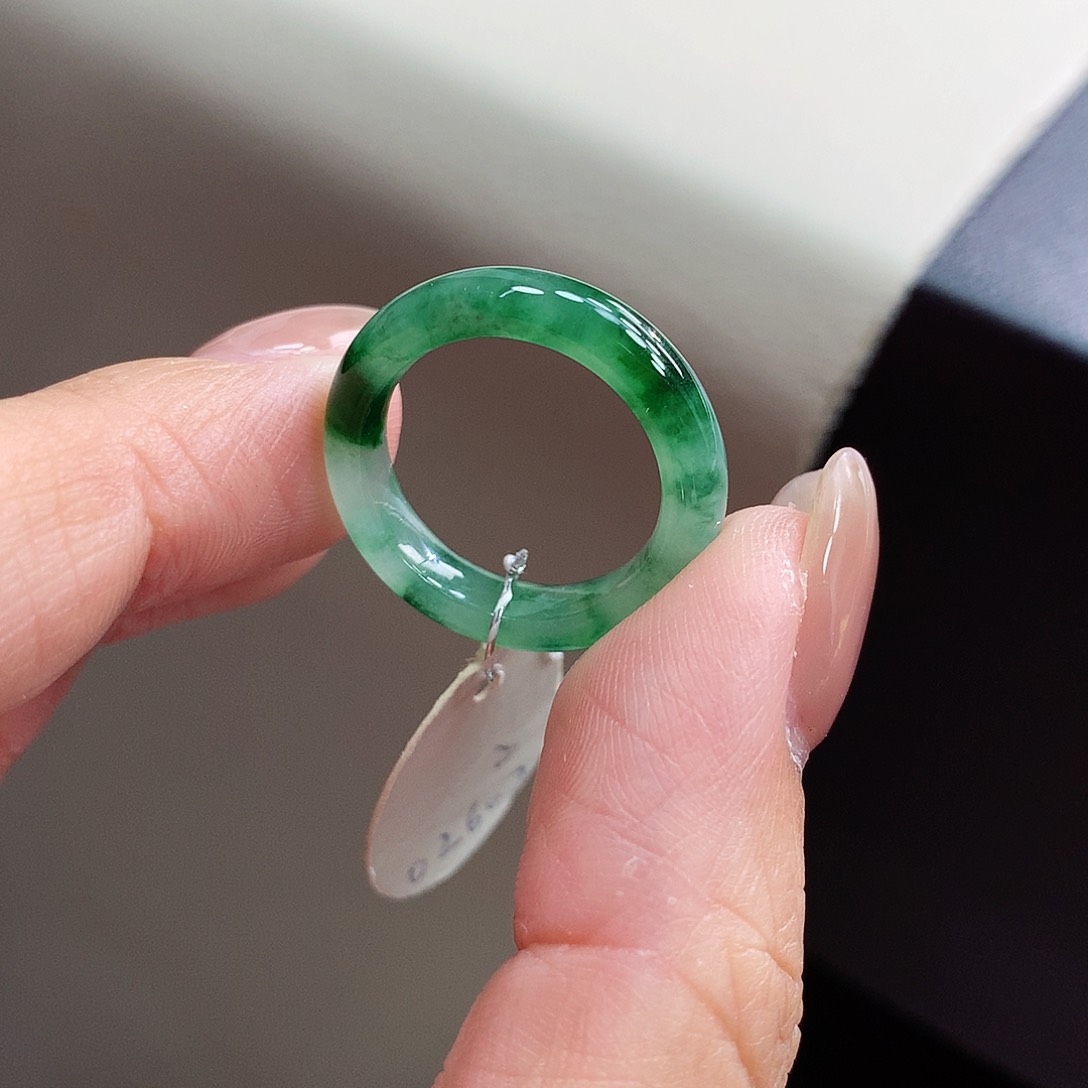 未镶嵌戒指翡翠15号