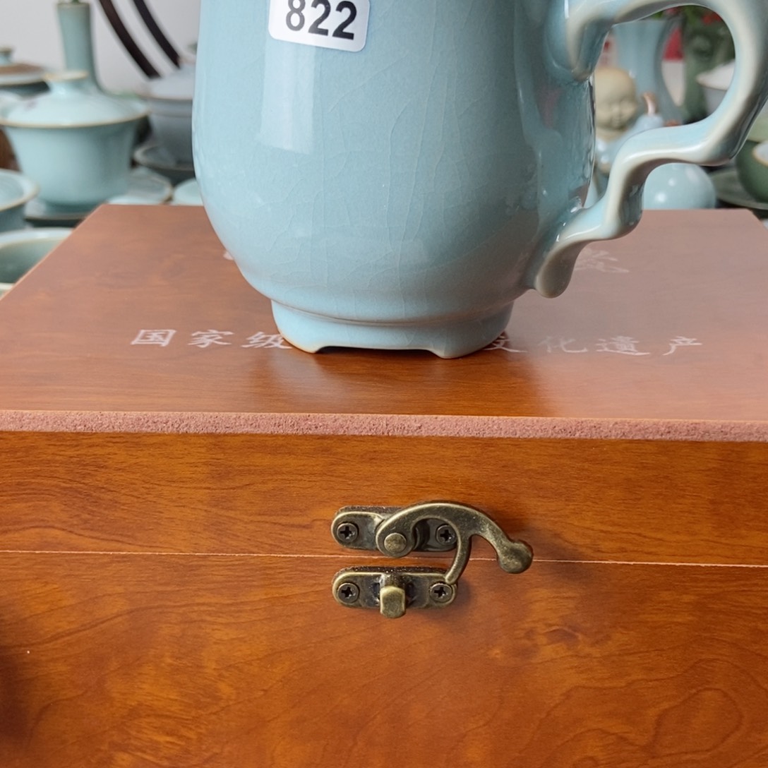 修*天青釉龙头办公杯福利