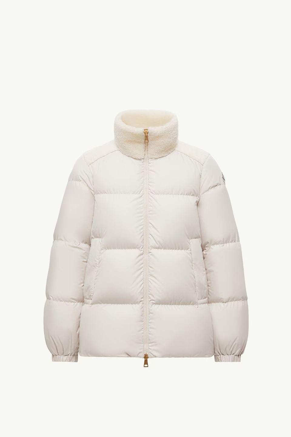 未使用 MONCLER 盟可睐25季新款 泰迪领短款女士羽绒服Esnaie