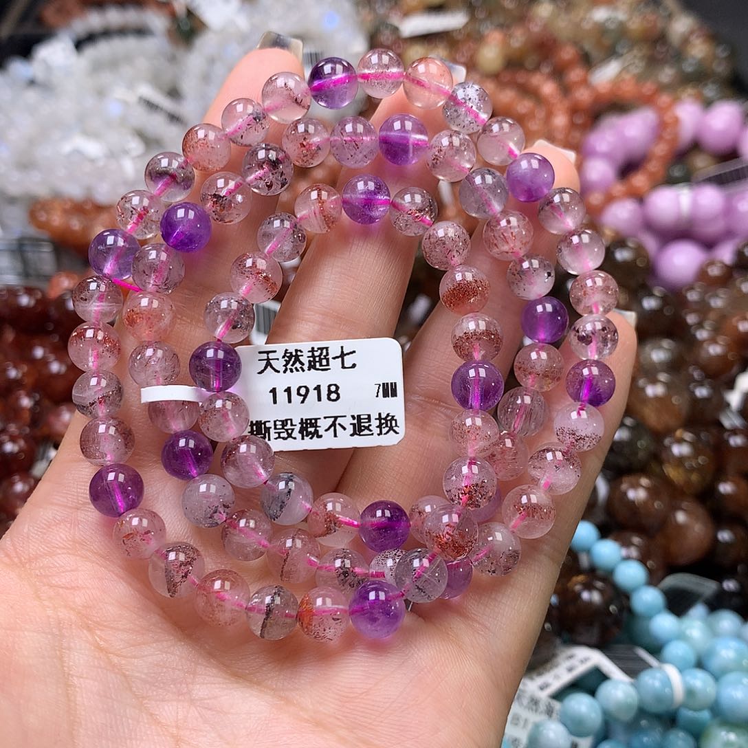 水晶手链未镶嵌，