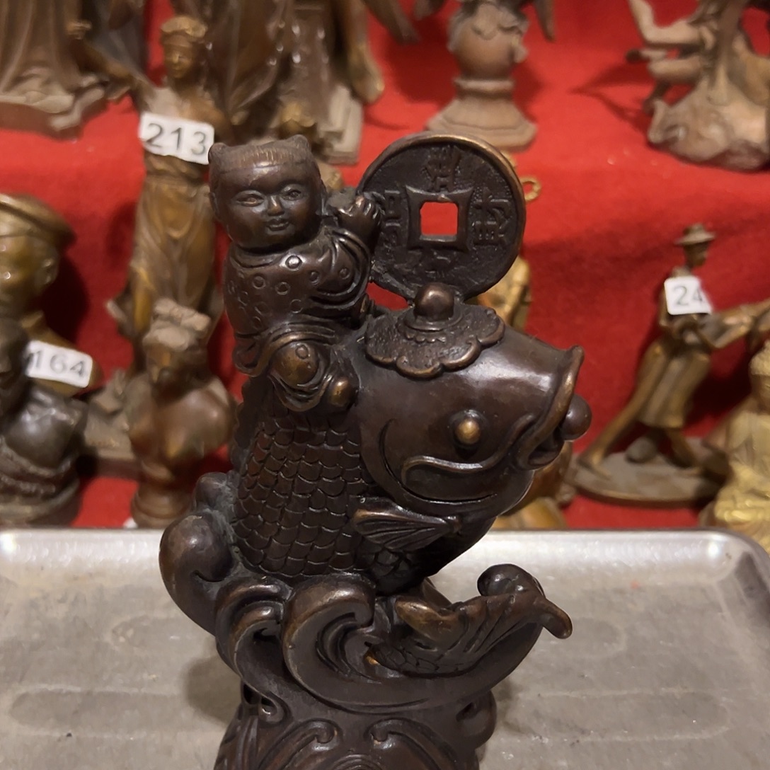 黄铜摆件，文房摆件工艺品