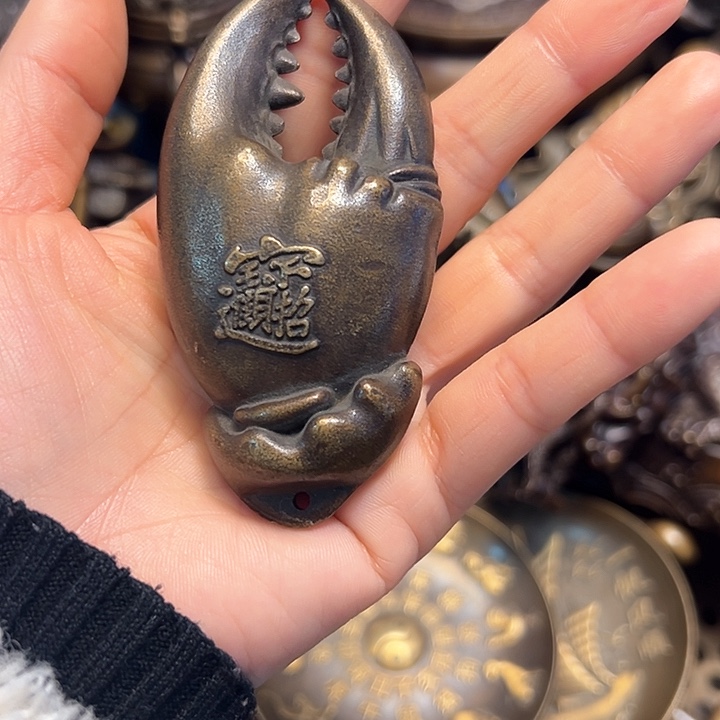 铜器摆件老王直播间