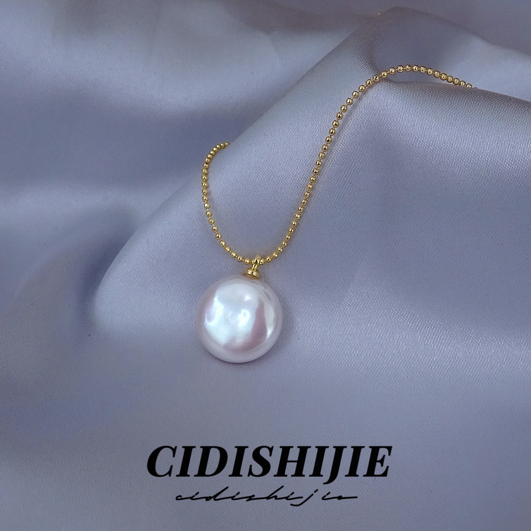 0161高品质天然巴洛克项链复古时尚日常百搭锁骨链