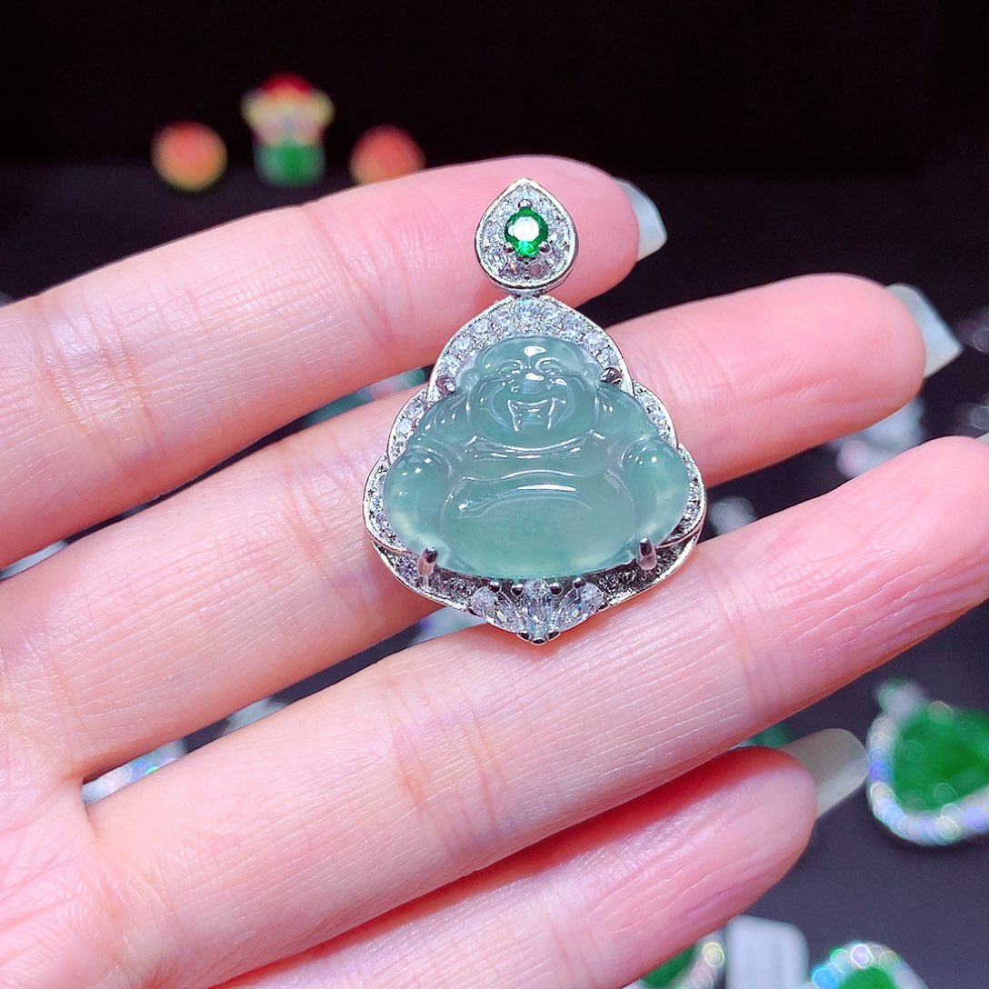 【闪购商品】翡翠吊坠(不含链)未镶嵌