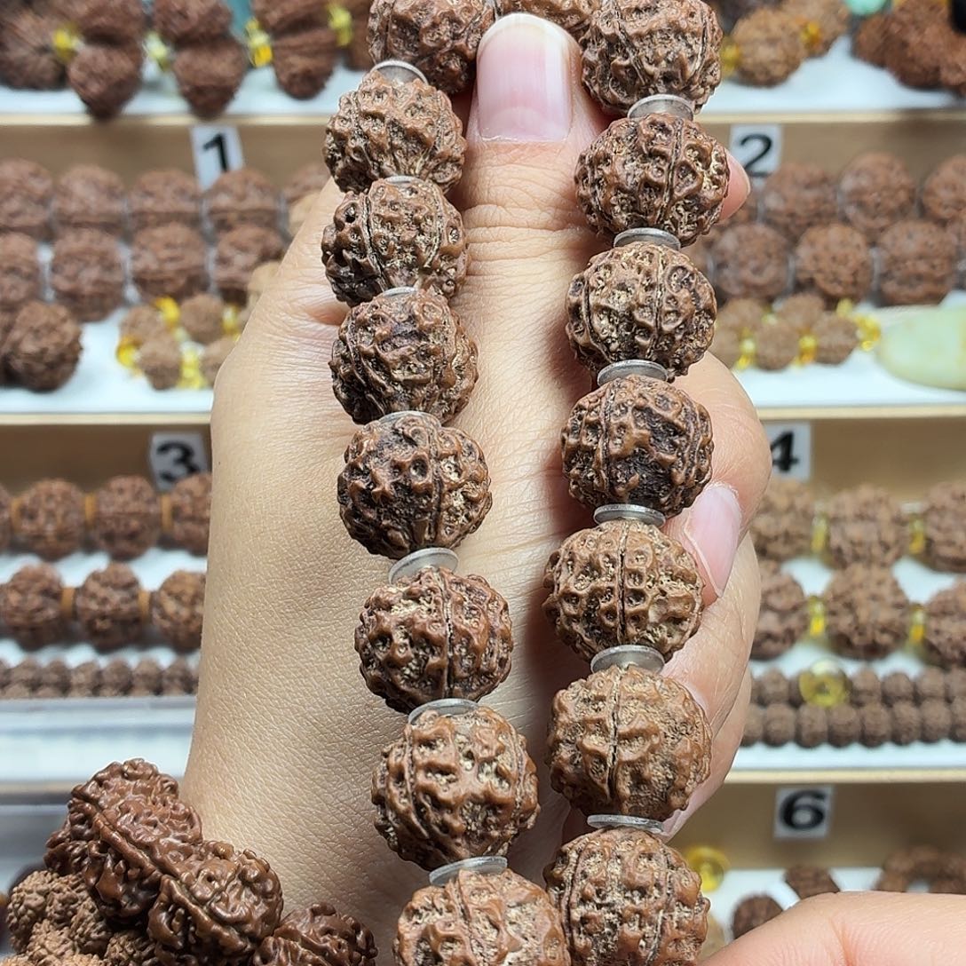 金刚菩提手串稀有精品霸王花