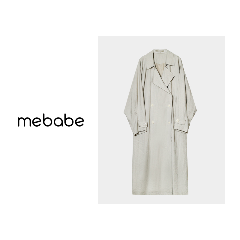 ME【松弛感】做给自己穿的宽松阔版风衣25DK6231