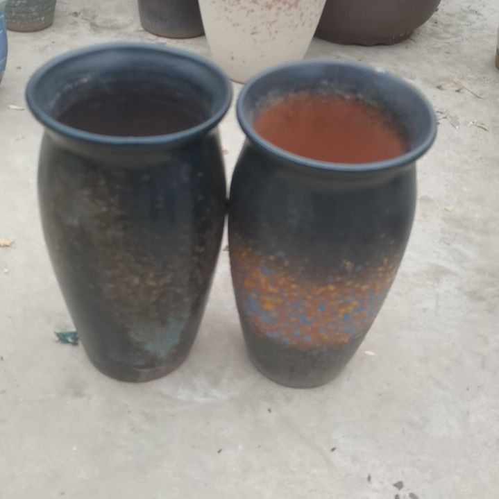 红陶14/26两个盆子