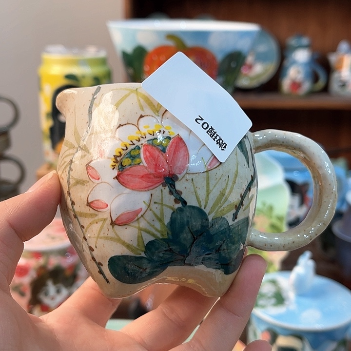 陶景德镇釉下手绘陶瓷 