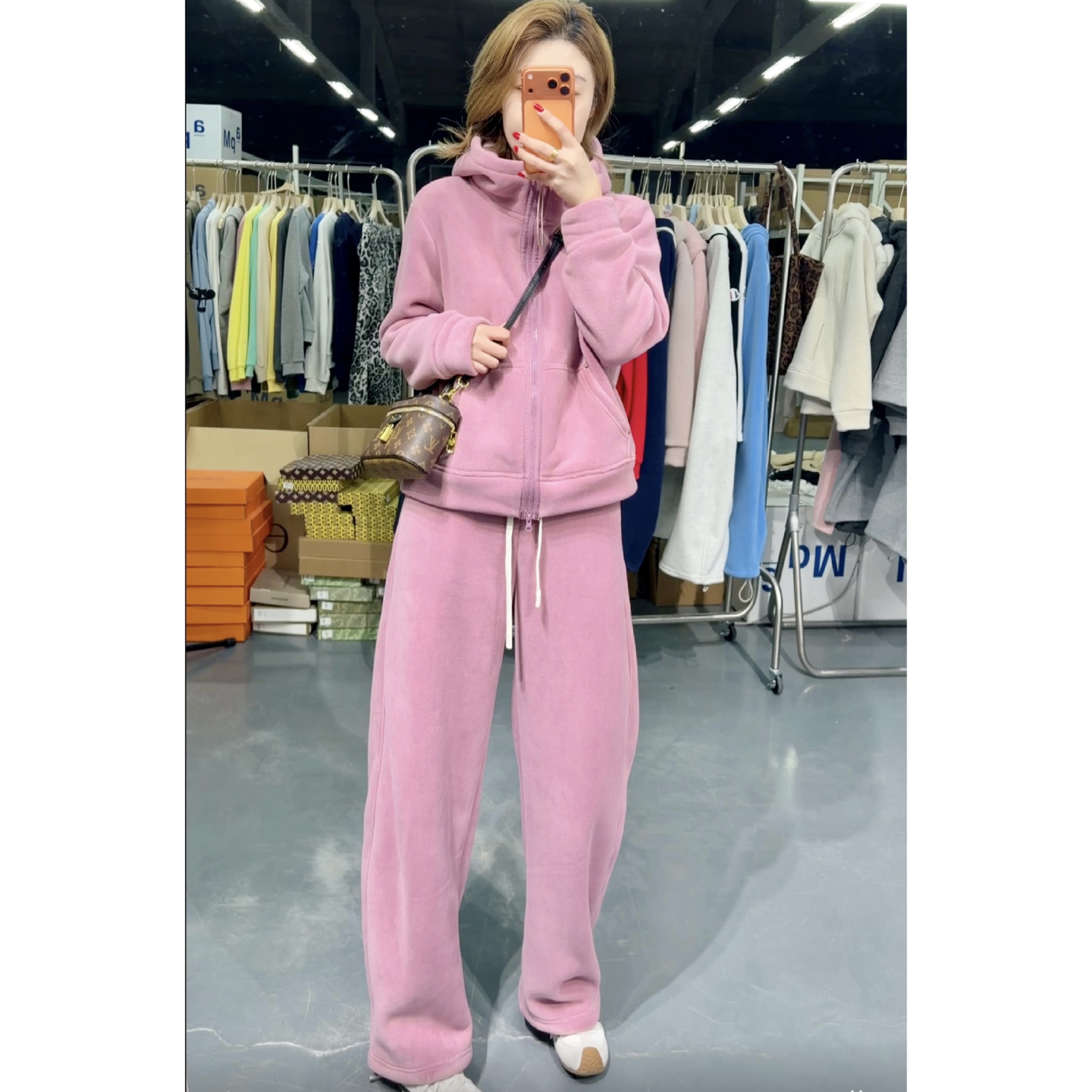 【Mm】冬款上新！强烈推荐！巨巨厚双面绒弯刀裤