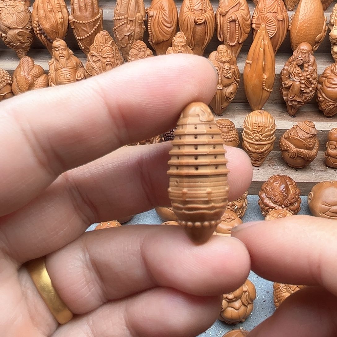 橄榄核吊坠15尺寸的