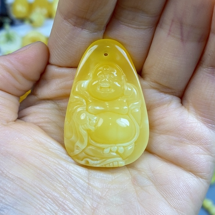 蜜蜡手链未镶嵌天然原矿假一赔十