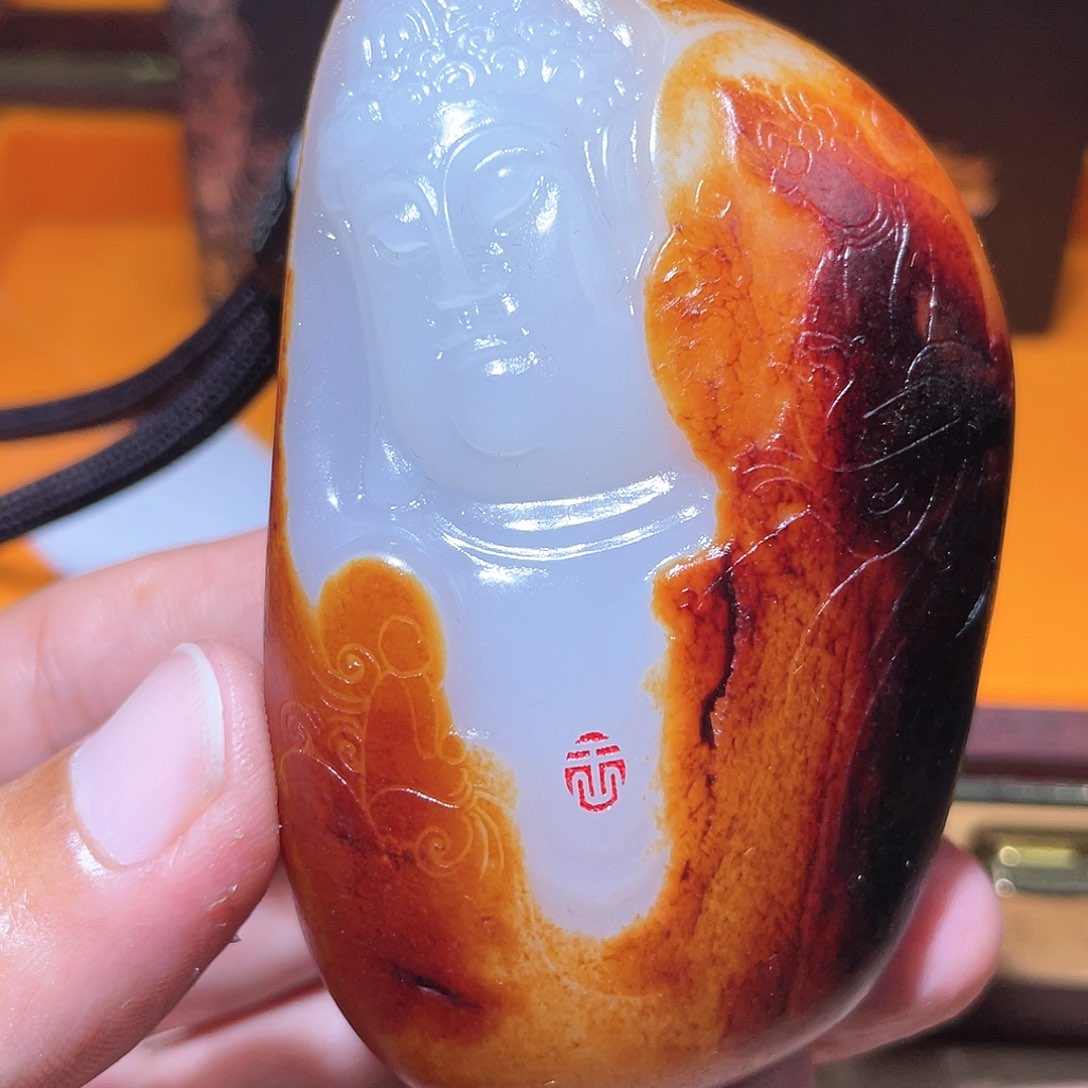 和田玉颈饰未镶嵌A7 