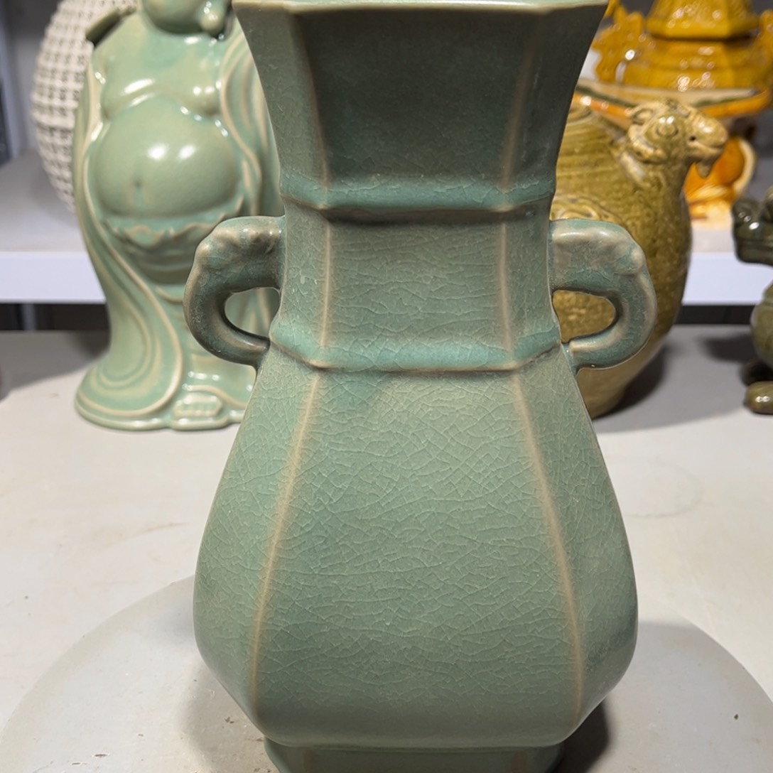 瓶云汝窑瓷器品相完美