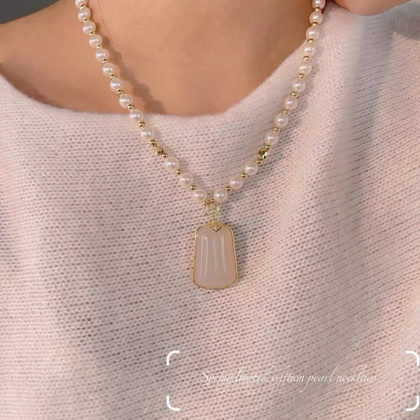 合金硅胶项链 时尚休闲百搭项链