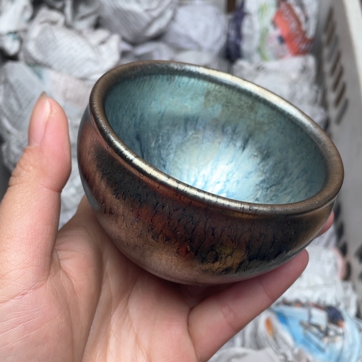 茶盏建窑建盏主人杯