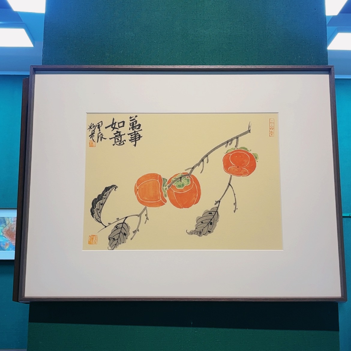 【闪购商品】国画董亮带框精装裱