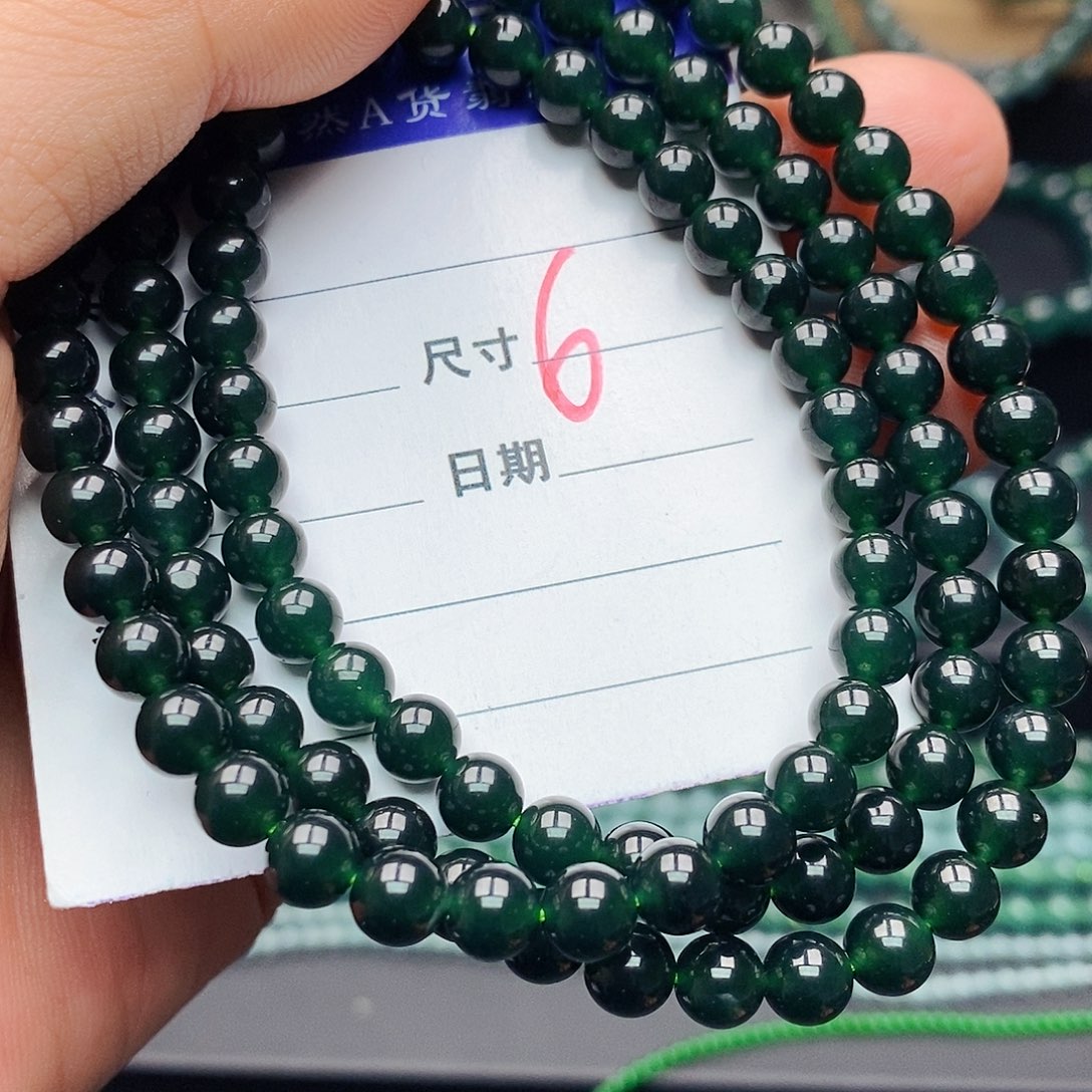翡翠未镶嵌手链翡翠