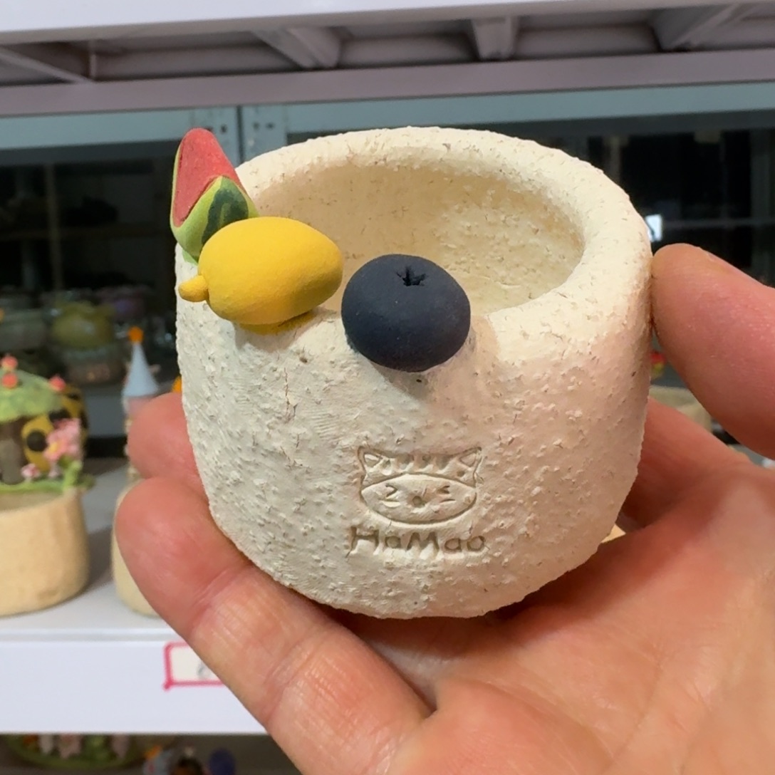 厂家直销手工花盆摆件