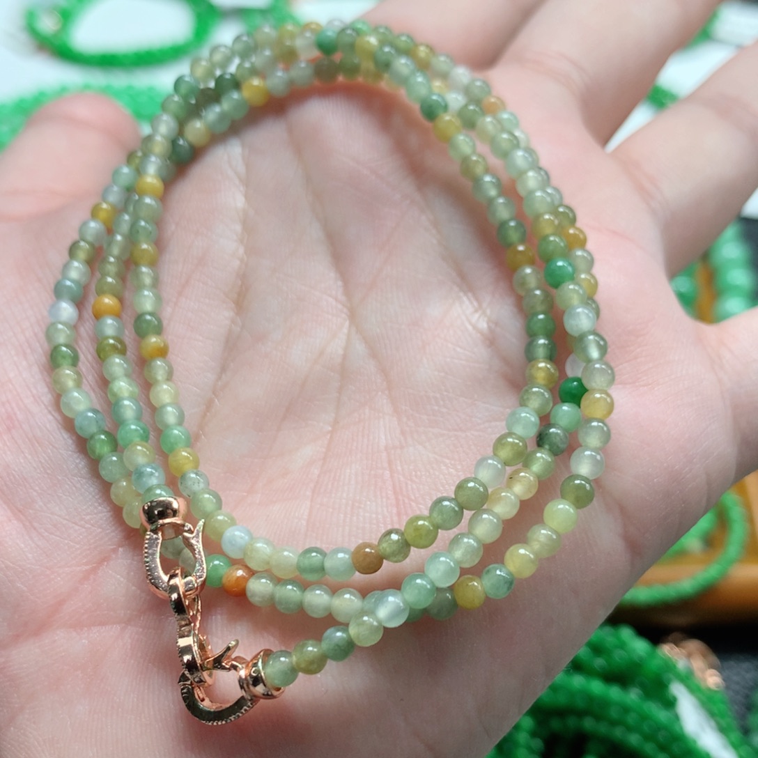 翡翠未镶嵌手链翡翠