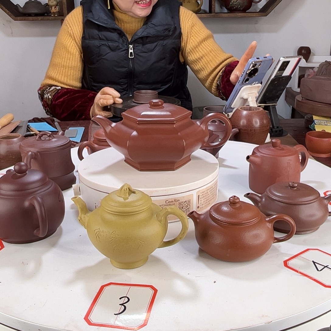 茶壶段泥本山段泥梅桩