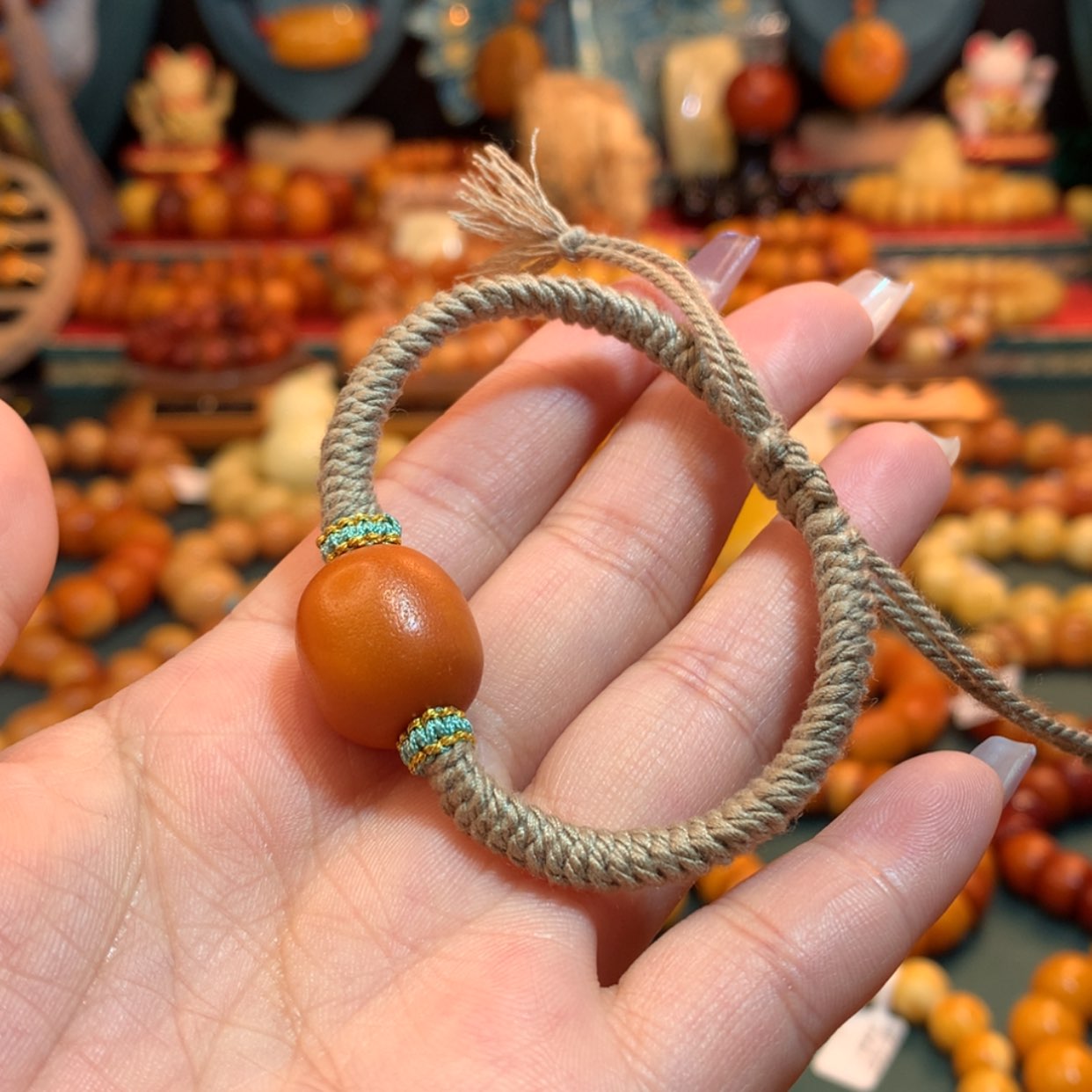 【闪购商品】蜜蜡手绳未镶嵌S****蜜蜡手绳