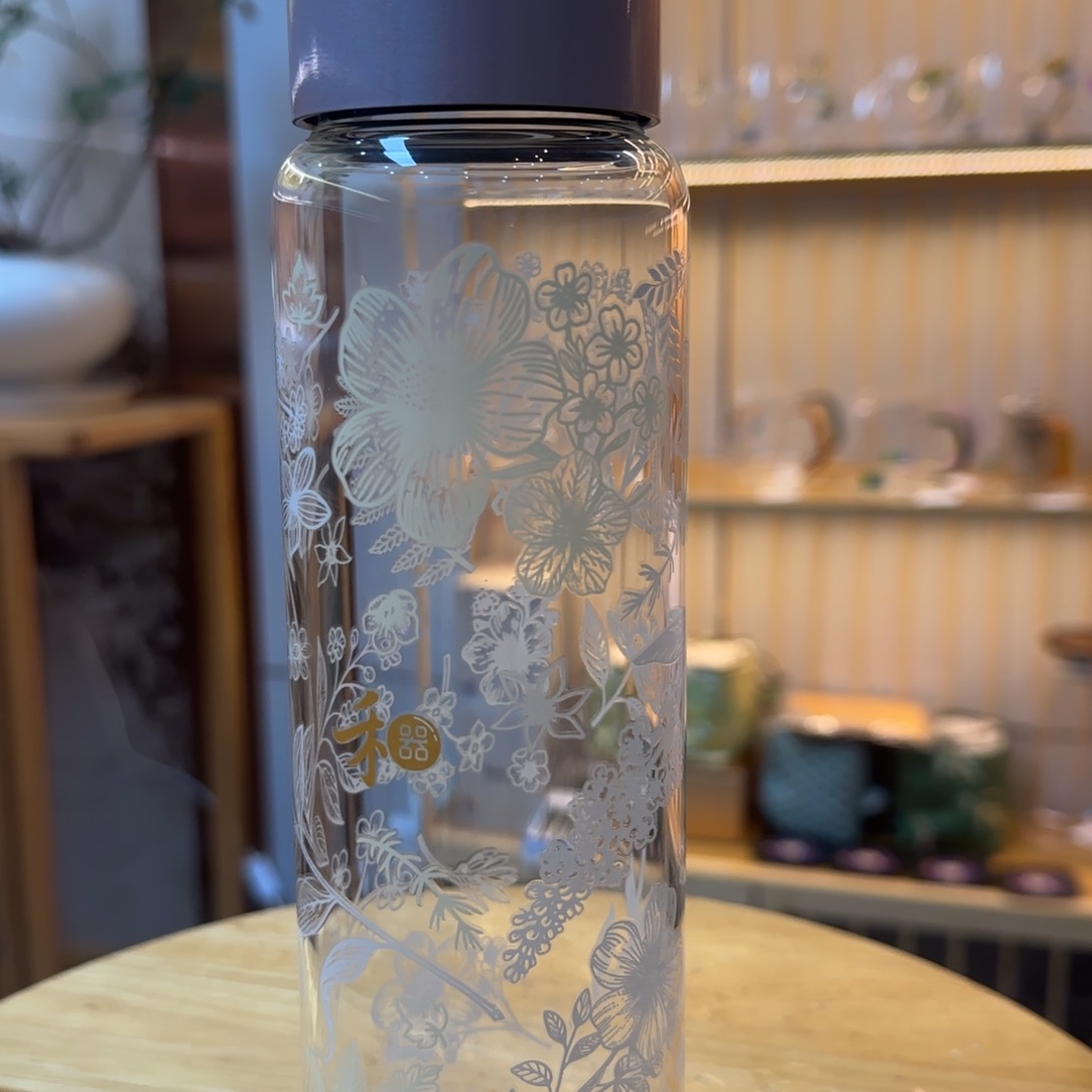 禾器沁夏冷泡杯浅紫