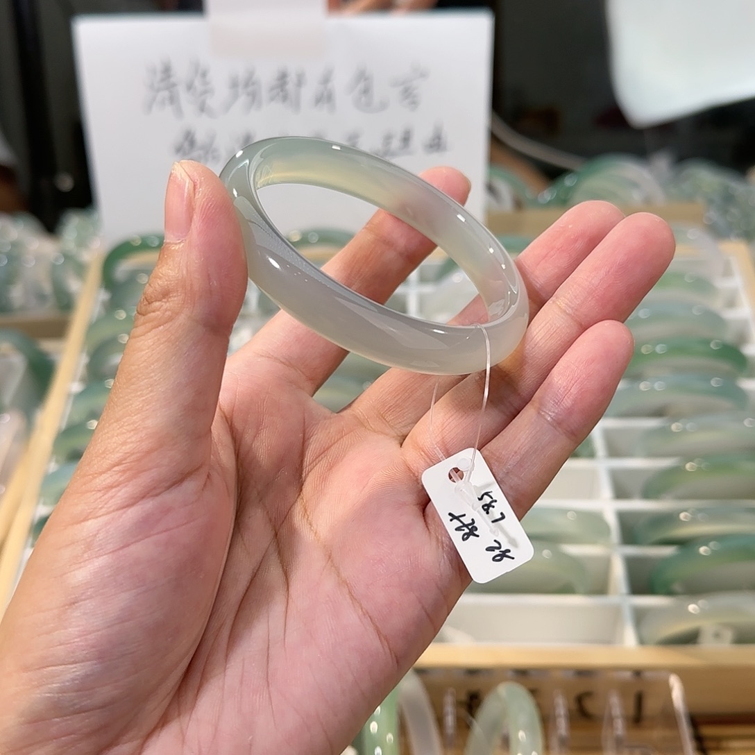 手镯玛瑙/玉髓未镶嵌圈口58.7
