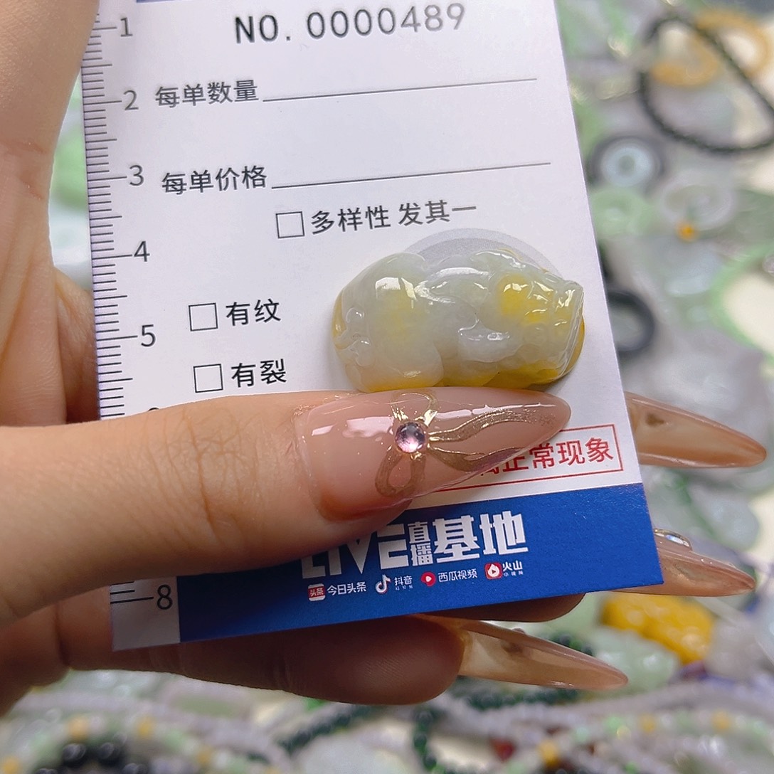 翡翠未镶嵌颈饰hhh